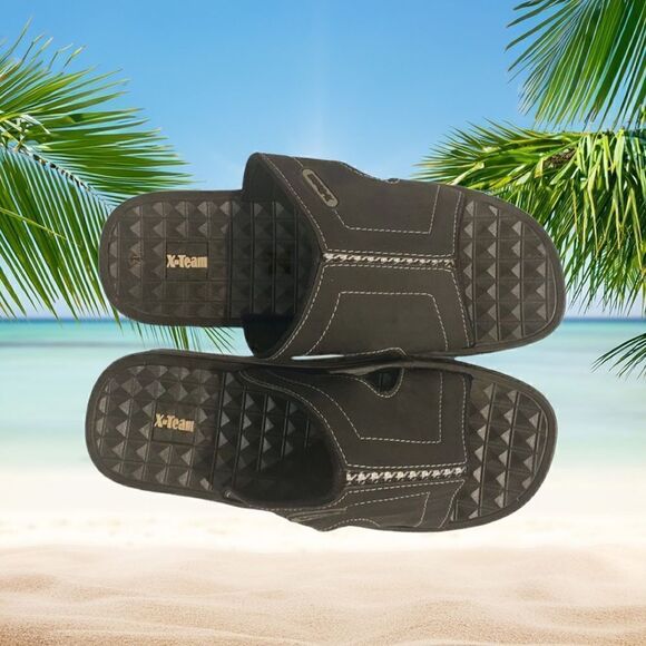 X-Team mens slip on sandals - Picture 1 of 5